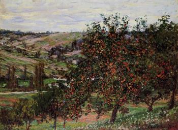 尅勞德 莫奈 Apple Trees near Vetheuil 尅勞德 莫奈 Apple Trees near Vetheuil